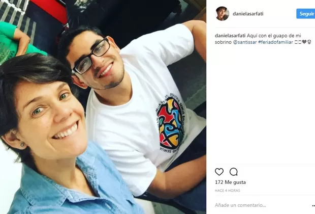 Daniela Sarfati presentó a su sobrino en Instagram y mira lo que sucedió