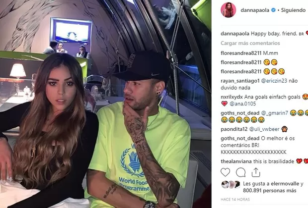 Danna Paola Neymar