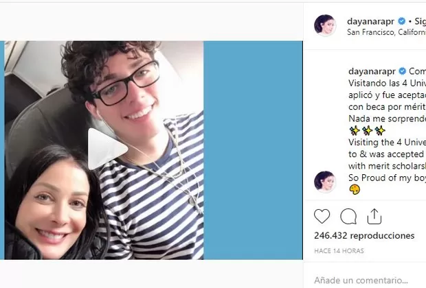 Dayanara Torres hijo 