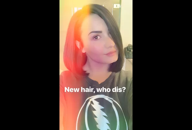 Demi Lovato cabello corto