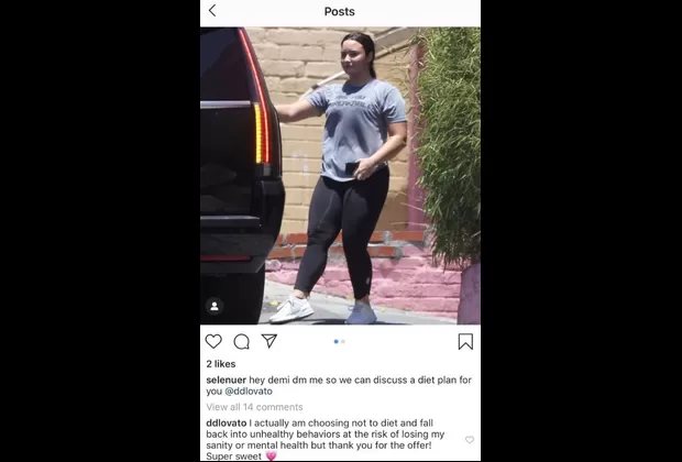 Demi Lovato Instagram
