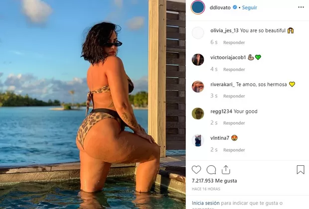 Demi Lovato celulitis