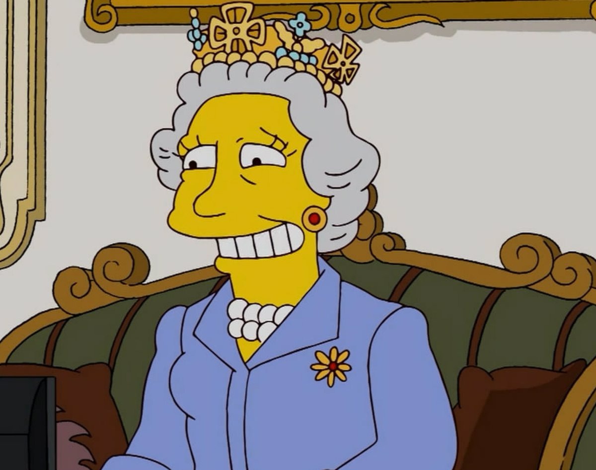 De los Sex Pistols a los Simpsons, Isabel II en la cultura popular -  América Noticias