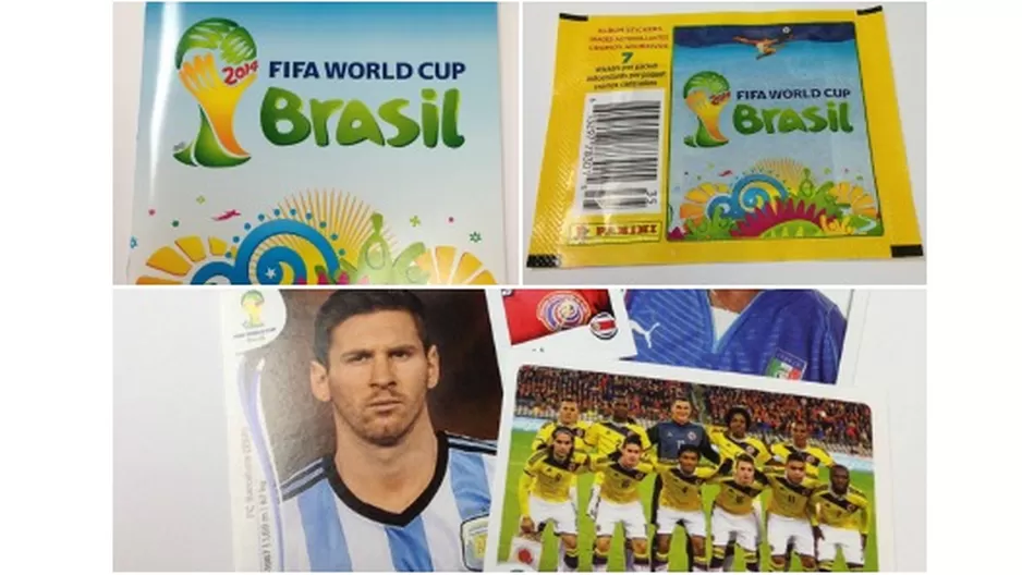 Álbum oficial de cromos del Mundial 2014 fue presentado en Brasil