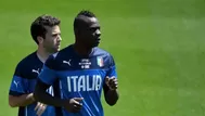 Balotelli recibió insultos racistas en práctica de la selección italiana