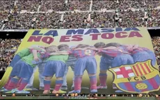 Barcelona: la protesta de los hinchas en el Camp Nou tras la sanción de la FIFA - Noticias de camp-nou