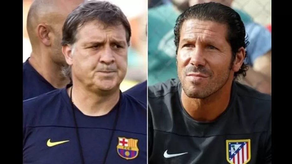 Barcelona vs. Atlético de Madrid: las alineaciones de Martino y Simeone