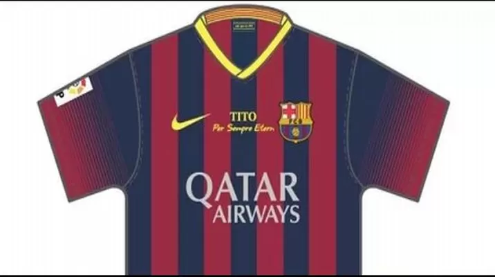 Barcelona y la camiseta que usará en homenaje a Tito Vilanova