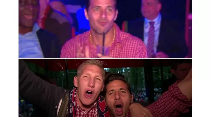 Claudio Pizarro fue el alma de la fiesta del título del Bayern Munich