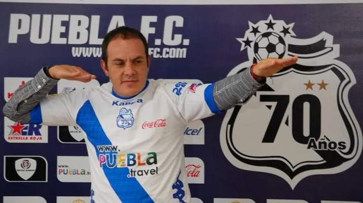 Cuauhtémoc Blanco volverá a la Primera División a los 41 años con el Puebla FC Cuauhtémoc Blanco volverá a la Primera División a los 41 años con el Puebla FC