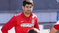 Diego Costa se reincorporó a los entrenamientos del Atlético de Madrid