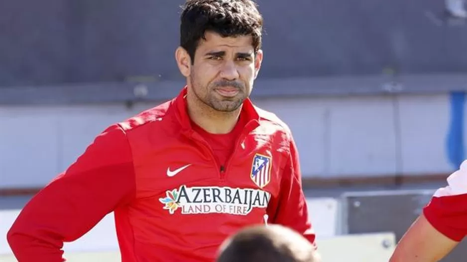 Diego Costa se reincorporó a los entrenamientos del Atlético de Madrid