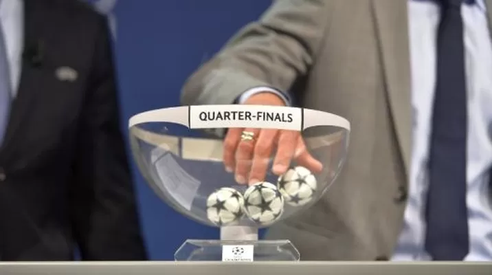 Estos son los cruces de los cuartos de final de la Champions League Estos son los cruces de los cuartos de final de la Champions League