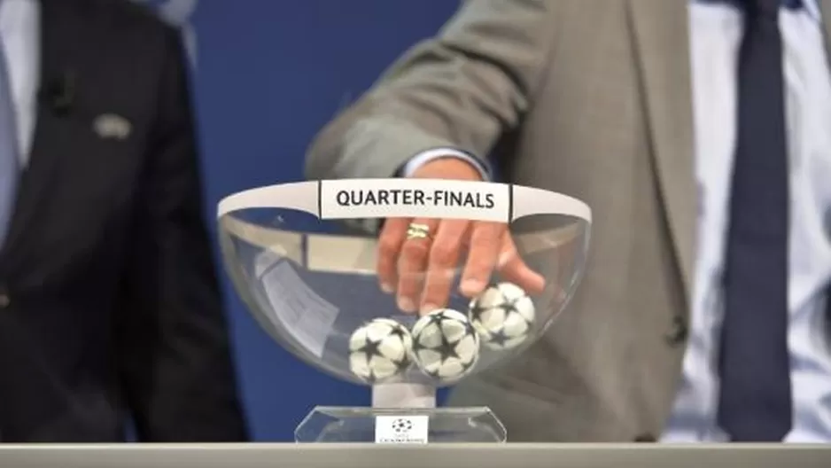 Estos son los cruces de los cuartos de final de la Champions League