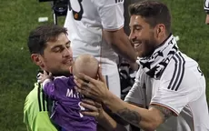 Iker Casillas festejó el título de Champions League con su hijo Martín - Noticias de iker-casillas