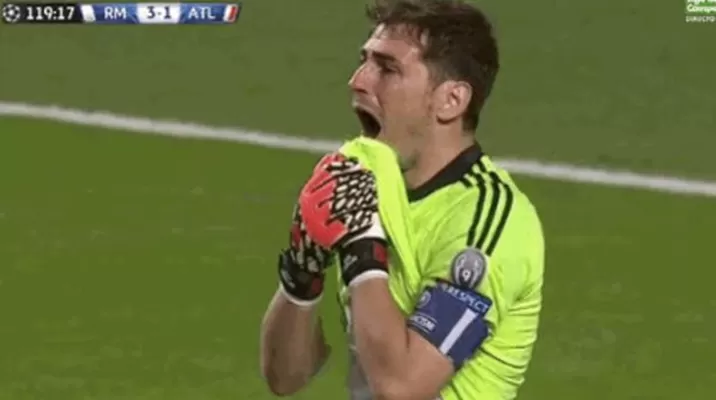 Iker Casillas sufrió, pero gozó: el portero lloró de emoción Iker Casillas sufrió, pero gozó: el portero lloró de emoción