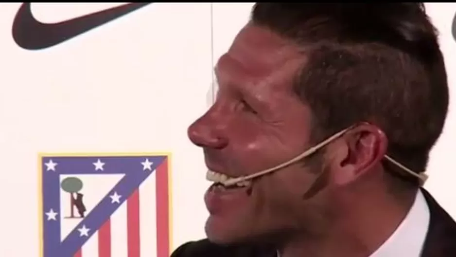 Las lágrimas de Simeone al escuchar a sus hijos en la presentación de sus redes sociales