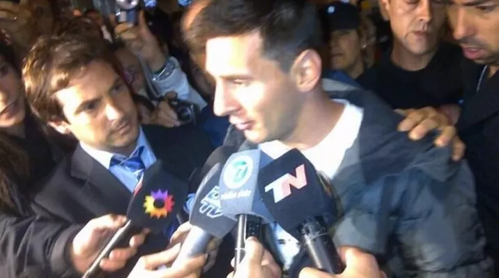 Lionel Messi llegó a Argentina para iniciar preparación al Mundial 2014 Lionel Messi llegó a Argentina para iniciar preparación al Mundial 2014