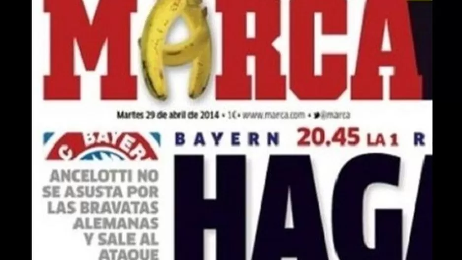 Marca y La Gazzetta dello Sport colocaron plátanos en portadas en apoyo a Dani Alves