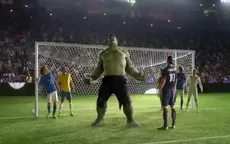 Mira la increible publicidad de Nike con Neymar, Ronaldo y hasta el Increible Hulk - Noticias de hulk-brasileno