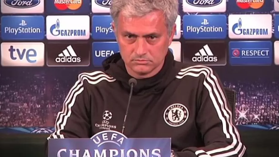 Mourinho y su curiosa conferencia de prensa en Madrid