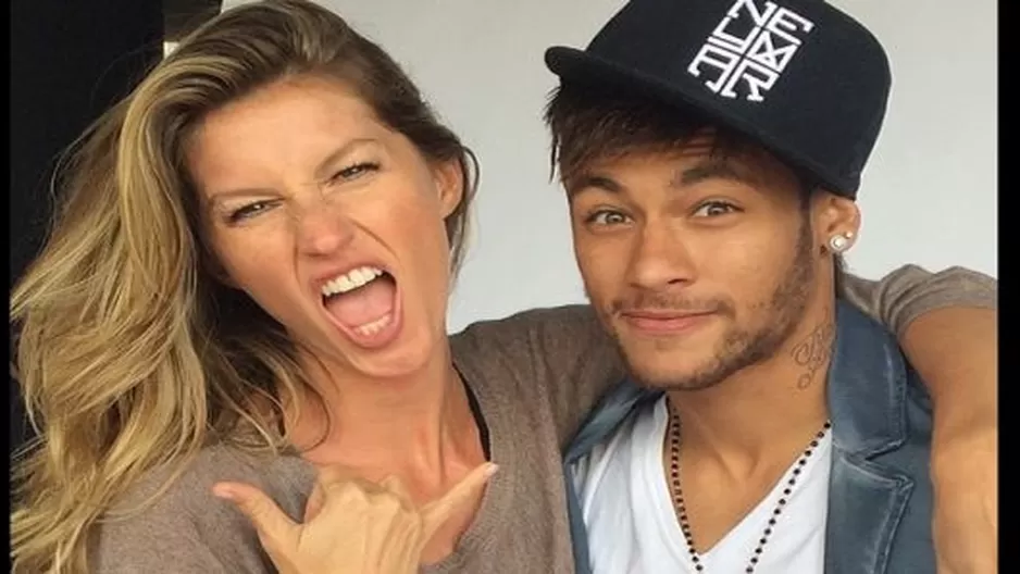  Neymar y Gisele Bundchen posaron para el lente de Mario Testino