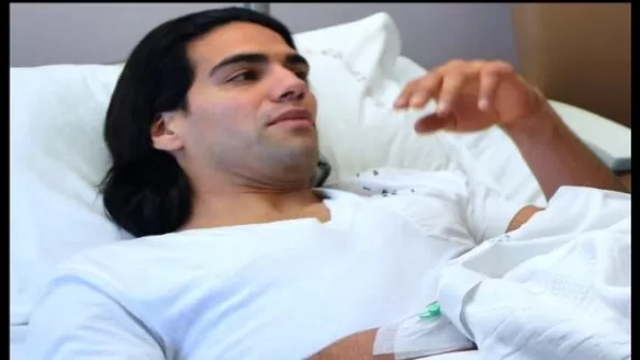 Radamel Falcao aseguró no desesperarse por el Mundial y solo se concentra en su rodilla