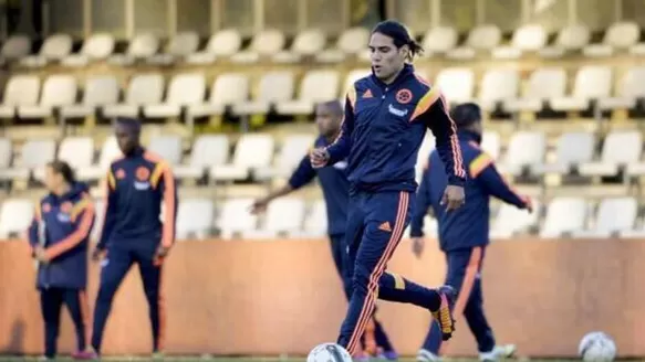 Radamel Falcao se unió a los entrenamientos de Colombia en Buenos Aires