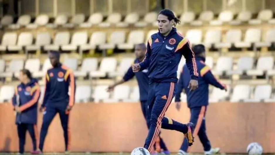 Radamel Falcao se unió a los entrenamientos de Colombia en Buenos Aires