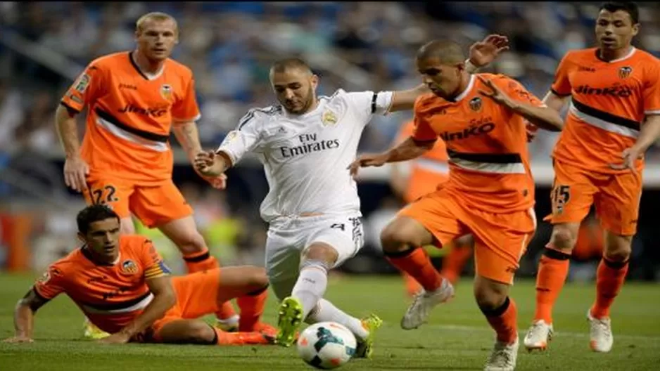 Real Madrid igualó en el Bernabéu ante el Valencia por la Liga