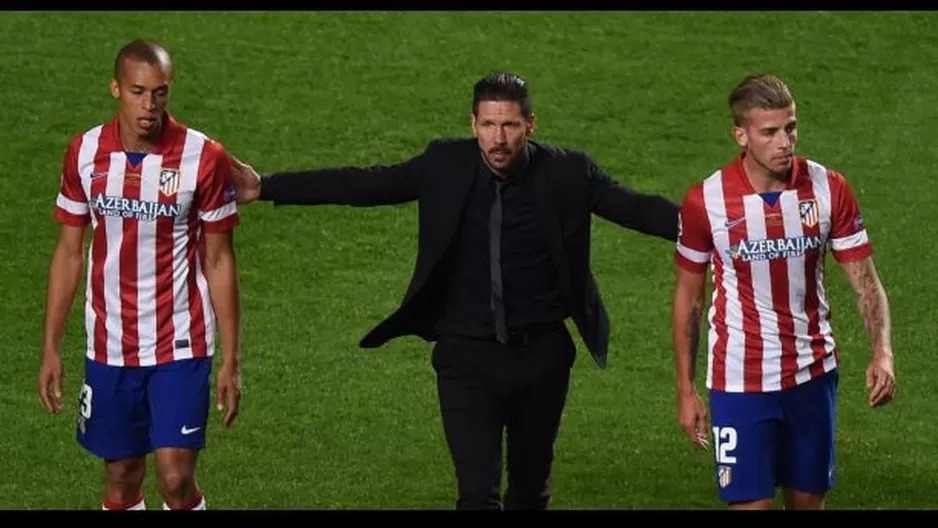 Simeone orgulloso del Atlético: “Hoy el partido no merece una lágrima”