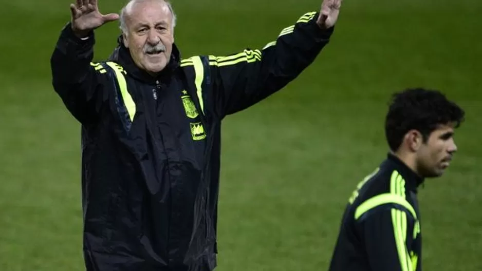 Vicente Del Bosque dio primera lista de 30 convocados para el Mundial