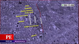 Cierre de la Avenida Aviación. América Noticias