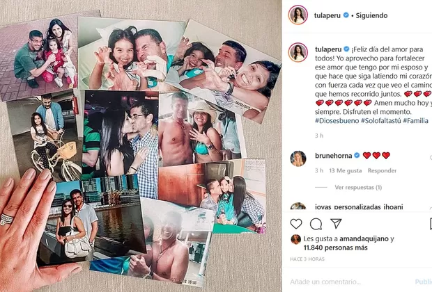 Día de San Valentín: Tula Rodríguez y el tierno mensaje para Javier Carmona