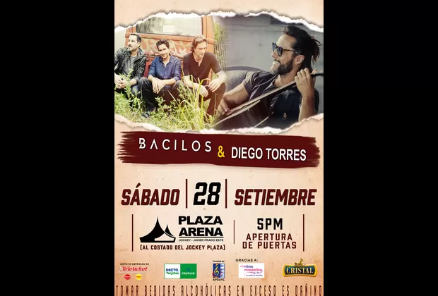Diego Torres y Bacilos en Lima 2019