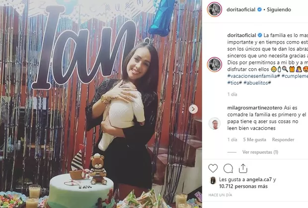 Dorita Orbegoso Ian Pablo Instagram