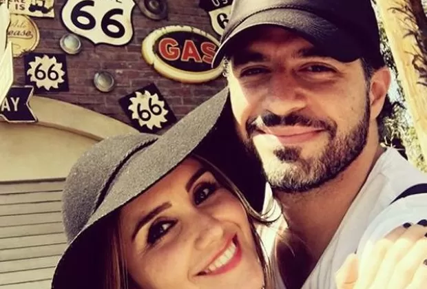 Dulce María y Paco Álvarez