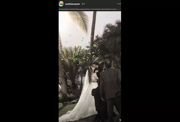 Dulce María se casó con Paco Álvarez: Se filtran las primeras fotos de la boda