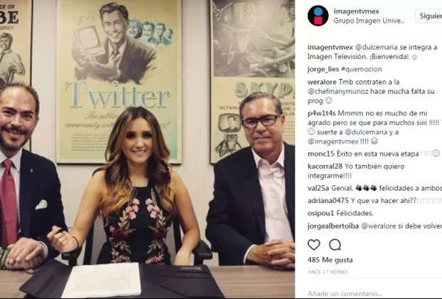 Dulce María dejó Televisa