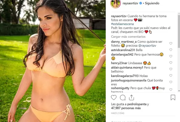 DVAB: Raysa Ortiz sorprende con sexy fotografía en bikini 