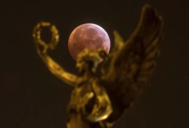 Estas son las fotos más cautivantes de la “Superluna de sangre”