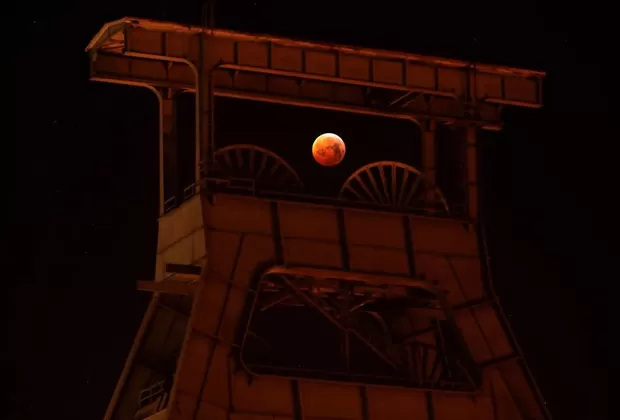 Estas son las fotos más cautivantes de la “Superluna de sangre”