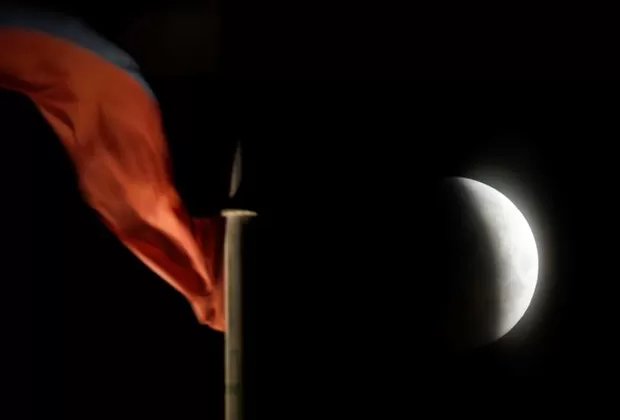 Estas son las fotos más cautivantes de la “Superluna de sangre”