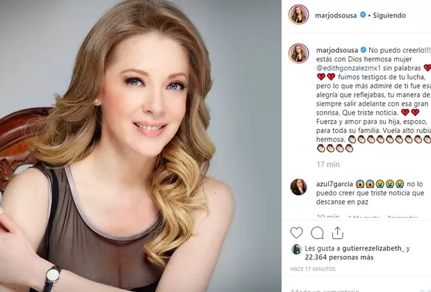 Murió actriz Edith González