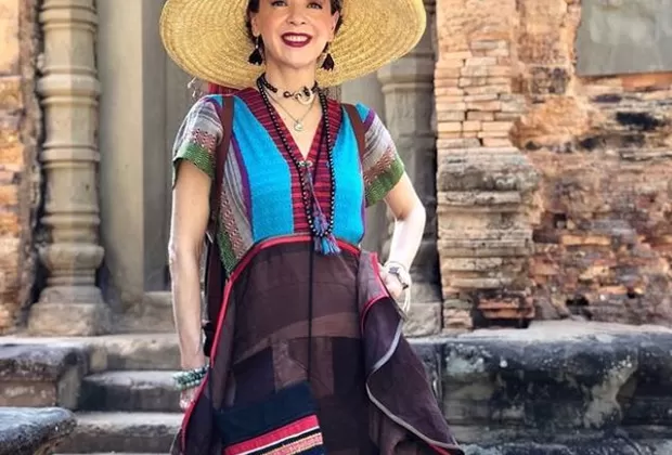 Edith González: mira como la pasa la actriz mexicana en Camboya