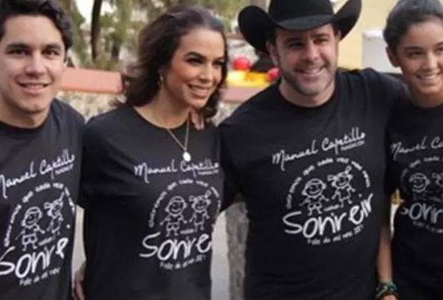 Eduardo Capetillo y Bibi Gaytán mostraron su unidad familiar con estas fotos