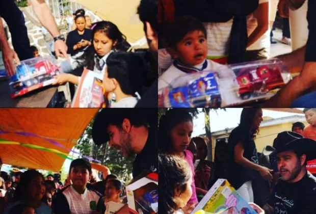 Eduardo Capetillo y Bibi Gaytán mostraron su unidad familiar con estas fotos