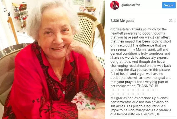 Emilio Estefan hizo este pedido por la madre de su esposa Gloria Estefan