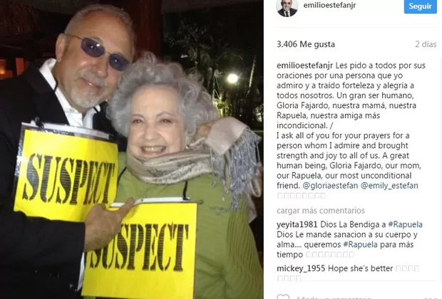 Emilio Estefan hizo este pedido por la madre de su esposa Gloria Estefan