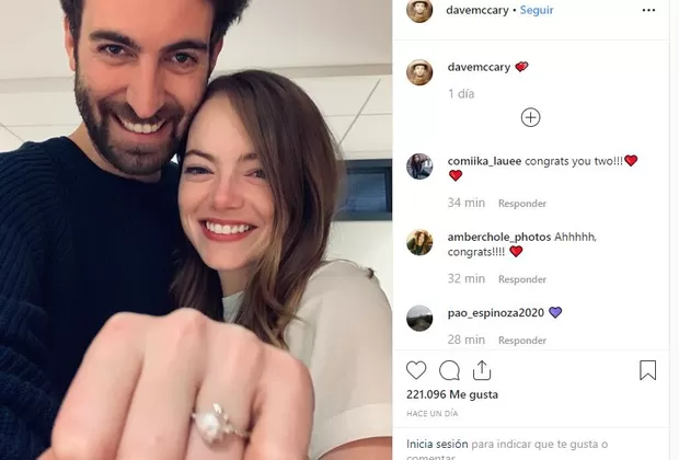 Emma Stone se casará con el director y guionista Dave McCary